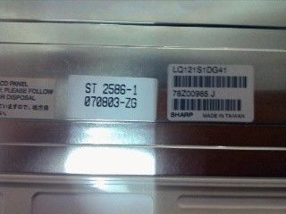 LQ121S1DG41 Sudut pandang 70/70/50/60 12,1" 800×600 82PPI Panel LCD Industri