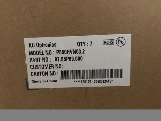 55 Inch RGB 700cd/m2 1920 ((RGB) × 1080 40PPI TFT LCD Panel P550HVN03.2
