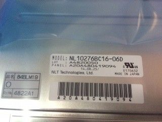 XGA 152PPI 600cd / m² Panel LCD Industri NL10276BC16-06D