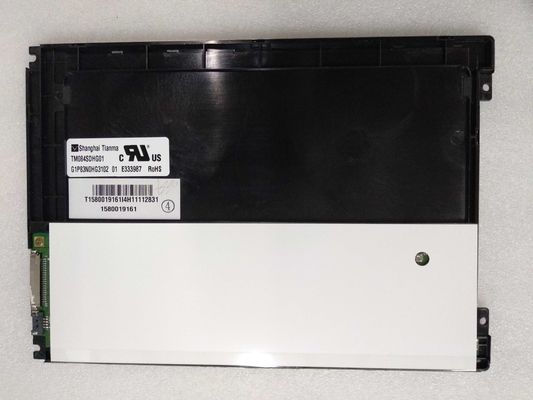 350 cd/m2 8,4" 800×600 SVGA 119PPI Tianma TFT TM084SDHG01 layar LCD