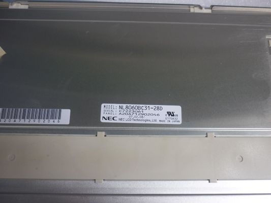 12.1" 800*600 350cd/m2 82PPI NEC TFT Panel NL8060BC31-28D 70/70/45/55