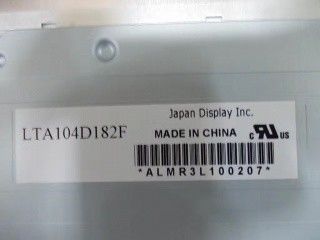 800×600 400cd/m2 10,4" LTPS TFT LCD Panel LTA104D182F layar LCD