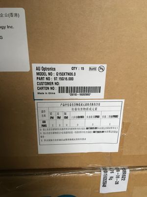 G150XTN06.0 1024×768 XGA 85PPI 450cd/m2 Lcd panel LCD industri