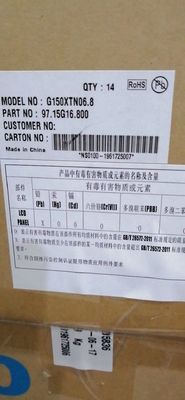 G150XTN06.8 AUO 15.0" 1024×768 450 cd/m2 80/80/70/80 Tampilan LCD Industri