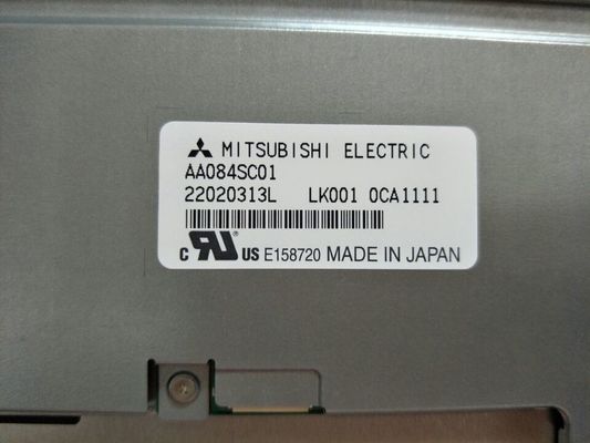 8.4" 800×600 600cd/M2 LVDS Panel LCD Industrial AA084SC01 layar LCD
