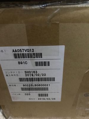 AA057VG12 Mitsubishi 5.7INCH 640 × 480 RGB 500CD / M2 WLED TTL Suhu Penyimpanan: -30 ~ 80 ° C TAMPILAN LCD INDUSTRI