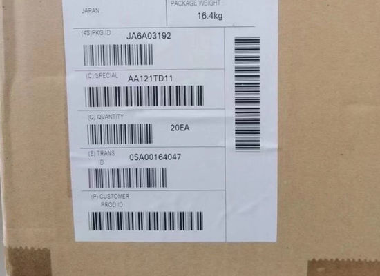 AA121TD11 Mitsubishi 12.1INCH 1280×800 RGB 1500CD/M2 WLED LVDS Tampilan LCD INDUSTRIAL