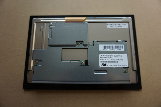 AA070ME01 Mitsubishi 7INCH 800 × 480 RGB 1000CD / M2 WLED LVDS Suhu Penyimpanan: -30 ~ 80 ° C TAMPILAN LCD INDUSTRI