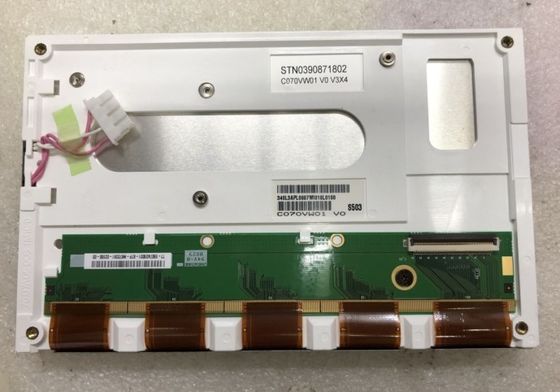 C070VW01 V0 AUO 7INCH 800 × 480RGB 650CD / M2 CCFL TTL Suhu Pengoperasian: -30 ~ 85 ° C TAMPILAN LCD INDUSTRI