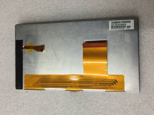 C070VW06 V0 AUO 7INCH 800 × 480RGB 500CD / M2 WLED TTL Suhu Pengoperasian: -30 ~ 85 ° C TAMPILAN LCD INDUSTRI
