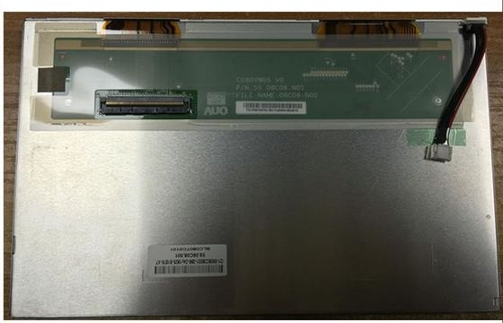 C080VW05 V0 AUO 8INCH 800 × 480RGB 500CD / M2 WLED TTL Suhu Pengoperasian: -30 ~ 80 ° C TAMPILAN LCD INDUSTRI
