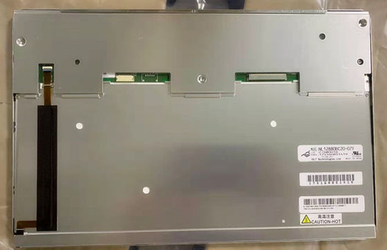 NL12880BC20-07F NLT 12.1INCH 1800CD / M2 LCM 1280 × 800 1280 × 800RGB WLED LVDS Suhu Pengoperasian: -20 ~ 70 ° C INDUSTRIAL