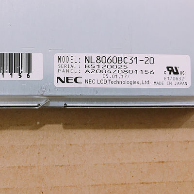 NL8060BC31-20 NLT 12.1INCH 250CD / M2 LCM 800 × 600800 × 600RGB CCFL TTL Suhu Operasi: 0 ~ 55 ° C TAMPILAN LCD INDUSTRI