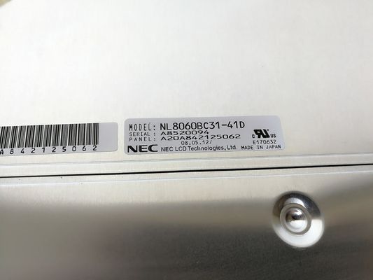 NL8060BC31-41D NLT 12.1INCH 400CD / M2 LCM 800 × 600800 × 600RGB CCFL LVDS Suhu Pengoperasian: -20 ~ 70 ° C INDUSTRIAL LCD