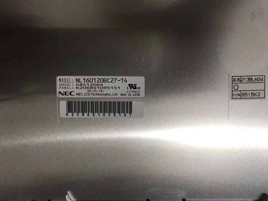 NL160120BC27-14 NLT 21.3INCH 250CD / M2 LCM 1600 × 1200 1600 × 1200RGB CCFL LVDS Suhu Penyimpanan: -20 ~ 60 ° C INDUSTRI LCD DIS