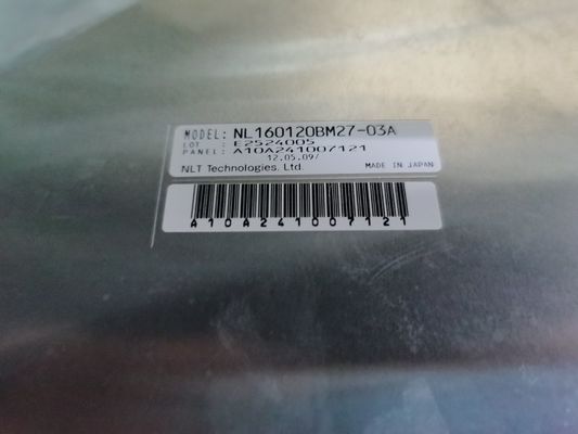 NL160120BM27-03A NLT 21.3INCH 1000CD / M2 LCM 1600 × 1200 1600 × 1200RGB CCFL LVDS Suhu Operasi: 0 ~ 55 ° C INDUSTRI
