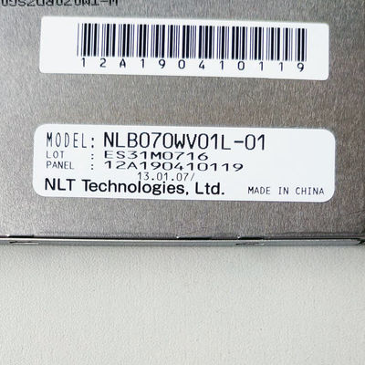 NLT 7in 300nits LCM NEC TFT Layar 800 × 480RGB NLB070WV01L-01