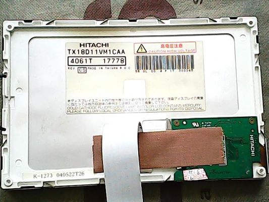 WVGA 133PPI 800x480 400 nits Panel LCD Industri TX18D11VM1CAA