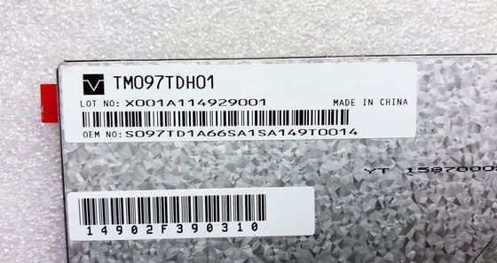 8,4" 1024×768 XGA 132PPI TIANMA TFT LCD TM097TDH01 210,2 × 166,2 × 3,96