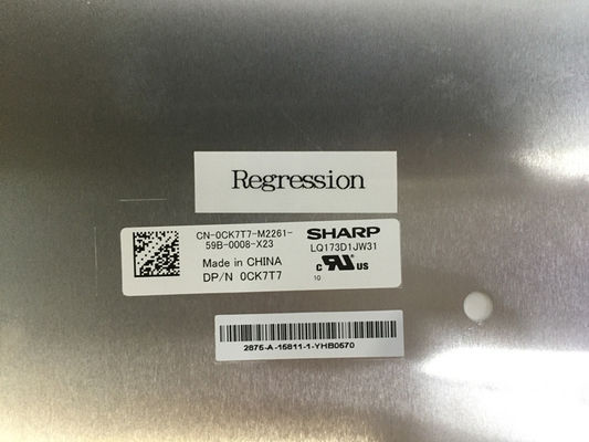 LQ173D1JW31 Sharp 17,3 &quot;LCM 3840 × 2160RGB 300cd / m² LAYAR LCD INDUSTRI