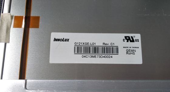 G121XGE-L01 INNOLUX 12.1 &quot;1024 (RGB) × 768.600 cd / m² TAMPILAN LCD INDUSTRI