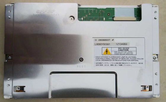 LQ080Y5CGQ1 Sharp 8 &quot;LCM 800 × 480RGB INDUSTRIAL LCD DISPLAY