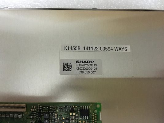 LQ070Y5DG13 Sharp 7 &quot;LCM 800 × 480RGB INDUSTRIAL LCD DISPLAY