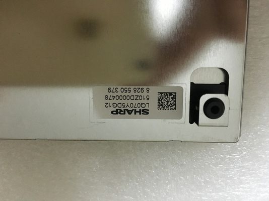 LQ070Y5DG12 Sharp 7 &quot;LCM 800 × 480RGB INDUSTRIAL LCD DISPLAY