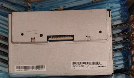 7 &quot;LCM 800 × 480RGB 380cd / m² LQ070Y3LG05 Layar LCD TFT Tajam