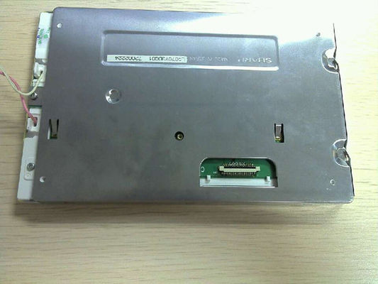 7 &quot;LCM 800 × 480RGB 380cd / m² LQ070Y3DG01 Layar LCD TFT Tajam