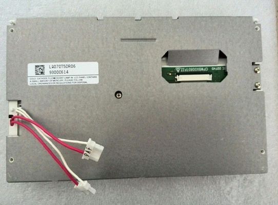 7 &quot;LCM 480 × 240RGB 400cd / m² LQ070T5DR06 Layar LCD TFT Tajam