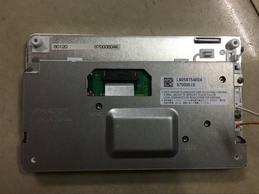 5,8 inci LCM 400 × 234RGB 400cd / m² LQ058T5AR04 Layar LCD TFT Tajam