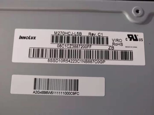 M270HCJ-L5B Innolux 27.0&quot; 1920(RGB)×1080 250 cd/m² TAMPILAN LCD INDUSTRI