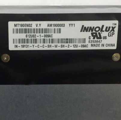 MT190EN02 V.Y Innolux 19.0&quot; 1280(RGB)×1024 250 cd/m² TAMPILAN LCD INDUSTRI