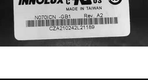 N070ICN-GB1 Innolux 7.0&quot; 800(RGB)×1280 300 cd/m² TAMPILAN LCD INDUSTRI