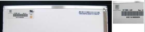 N116B6-L02 CMO 11.6&quot; 1366(RGB)×768 200 cd/m² TAMPILAN LCD INDUSTRI