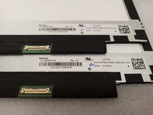 N116BGE-EB2 Innolux 11.6&quot; 1366(RGB)×768 220 cd/m² TAMPILAN LCD INDUSTRI