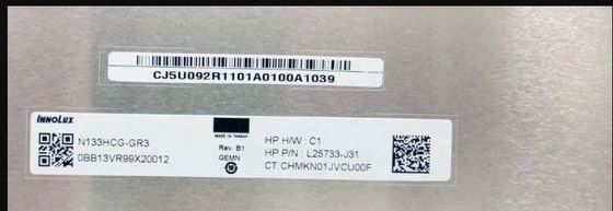 N133HCG-GR3 Innolux 13.3&quot; 1920(RGB)×1080 400 cd/m² TAMPILAN LCD INDUSTRI