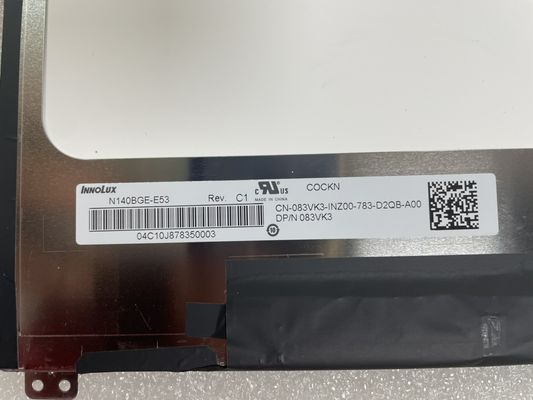 N140BGE-E53 INNOLUX 14.0&quot; 1366(RGB)×768 200 cd/m² TAMPILAN LCD INDUSTRI