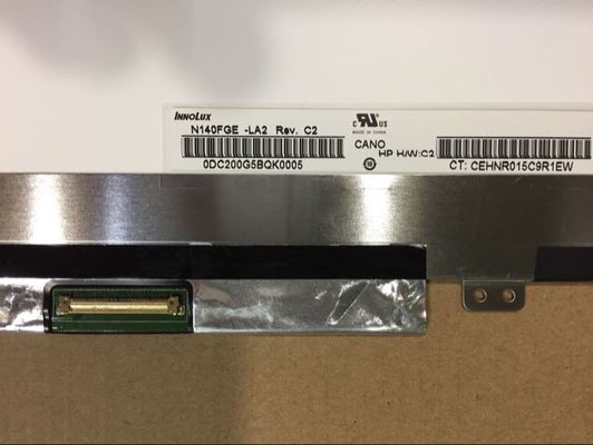 N140FGE-LA2 CHIMEI INNOLUX 14.0&quot; 1600(RGB)×900 300 cd/m² TAMPILAN LCD INDUSTRI