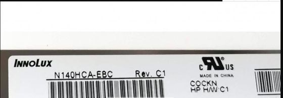 N140HCA-EBC INNOLUX 14.0&quot; 1920(RGB)×1080 250 cd/m² TAMPILAN LCD INDUSTRI