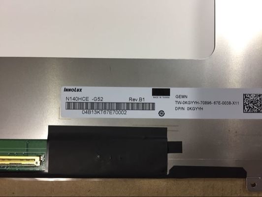 N140HCE-G52 INNOLUX 14.0&quot; 1920(RGB)×1080 300 cd/m² TAMPILAN LCD INDUSTRI