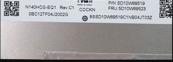 N140HCG-EQ1 INNOLUX 14.0&quot; 1920(RGB)×1080 300 cd/m² TAMPILAN LCD INDUSTRI