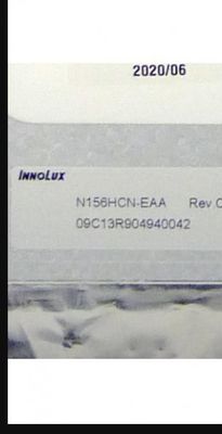 N156HCN-EAA Innolux 15.6&quot; 1920(RGB)×1080 250 cd/m² TAMPILAN LCD INDUSTRI
