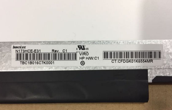 N173HCE-E31 Innolux 17.3&quot; 1920(RGB)×1080 300 cd/m² TAMPILAN LCD INDUSTRI