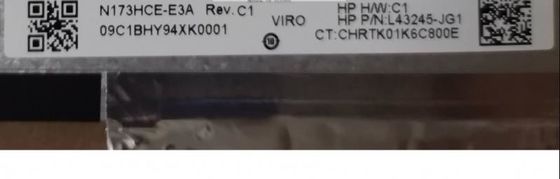N173HCE-E3A Innolux 17.3&quot; 1920(RGB)×1080 300 cd/m² TAMPILAN LCD INDUSTRI