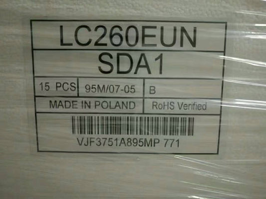 LC260EXN-SCB1 LG Display 26.0&quot; 1366(RGB)×768 400 cd/m² TAMPILAN LCD INDUSTRI