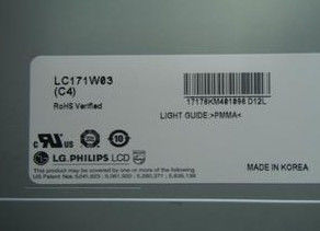 LC171W03-C4 LG. LCD 17,1" 1280×768 450cd/m2 Tampilan LCD INDUSTRIAL