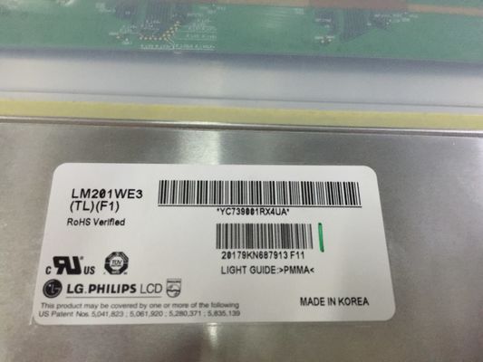 LM201WE2-SLA1 LG. LCD 20,1" 1680×1050 470cd/m2 Tampilan LCD Industri 98PPI