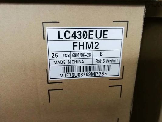 LC430EUE-FHM2 LG Display 43&quot; 1920(RGB)×1080 300cd/m2 TAMPILAN LCD INDUSTRI 51PPI